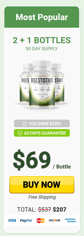 Buy 3 bottles DigestiStart
