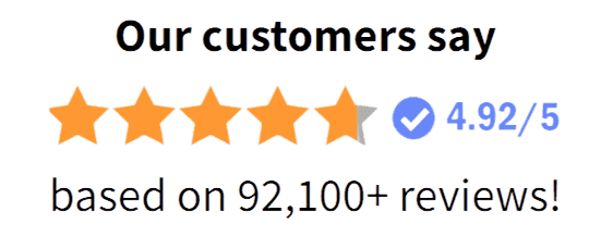5-star customer ratings